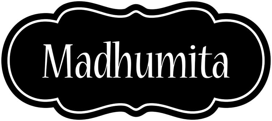 Madhumita welcome logo