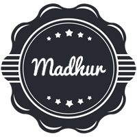 Madhur badge logo