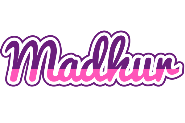 Madhur cheerful logo