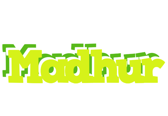 Madhur citrus logo
