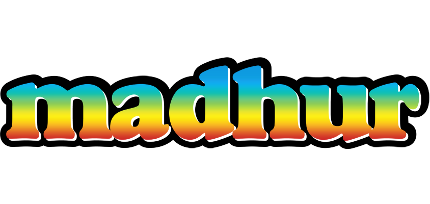 Madhur color logo