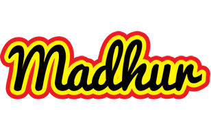 Madhur flaming logo