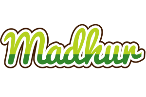 Madhur golfing logo