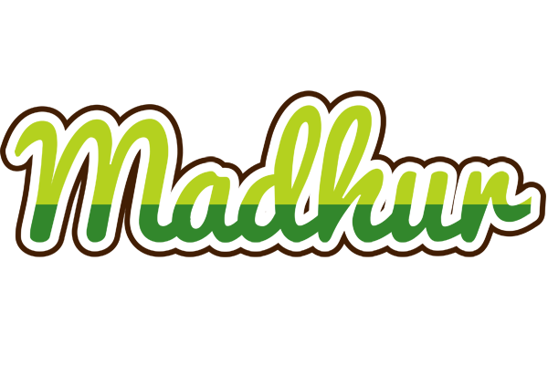 Madhur golfing logo