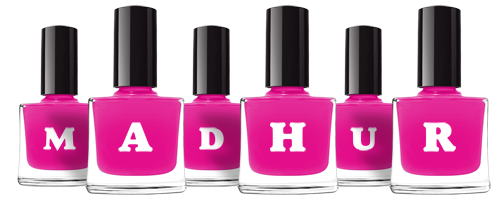 Madhur nails logo