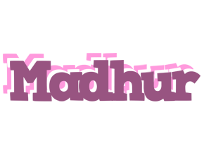 Madhur relaxing logo