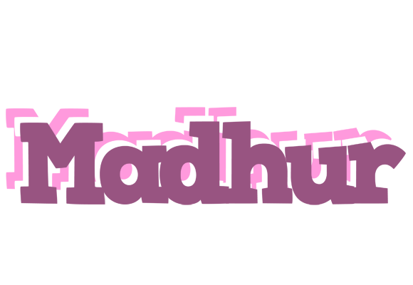 Madhur relaxing logo