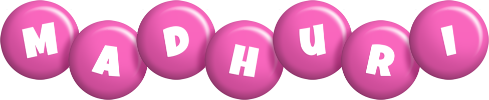Madhuri candy-pink logo