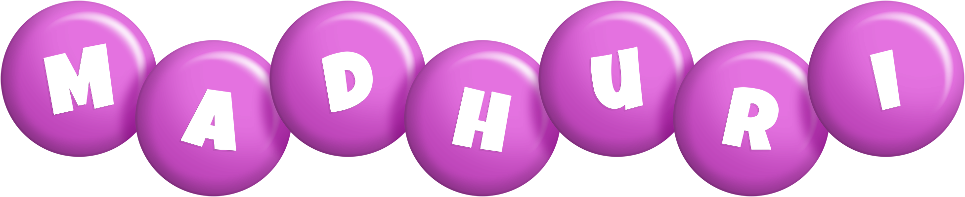 Madhuri candy-purple logo