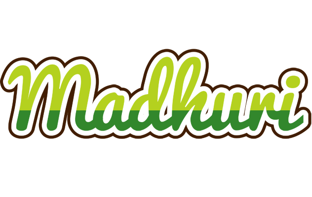 Madhuri golfing logo