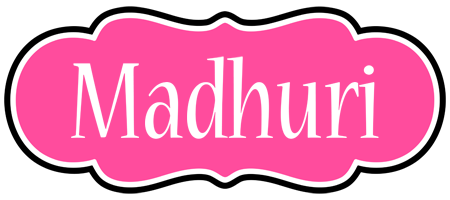 Madhuri invitation logo