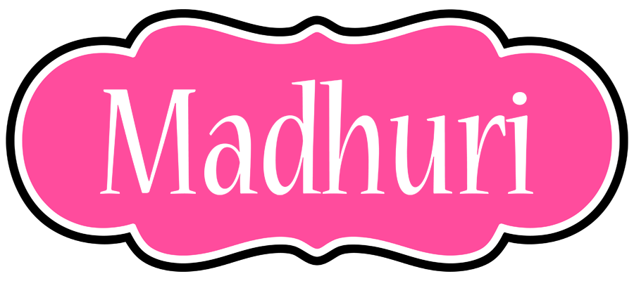 Madhuri invitation logo