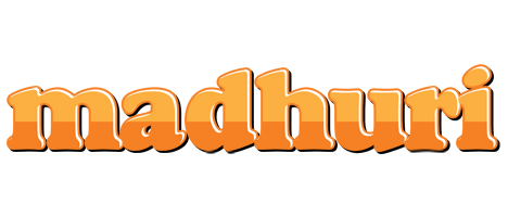 Madhuri orange logo