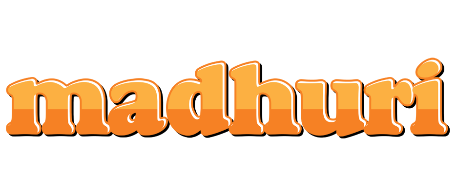 Madhuri orange logo