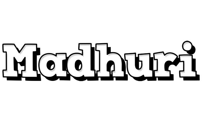 Madhuri snowing logo