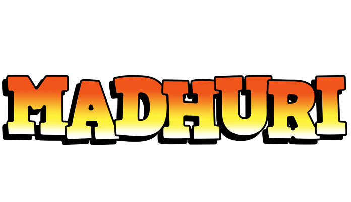 Madhuri sunset logo