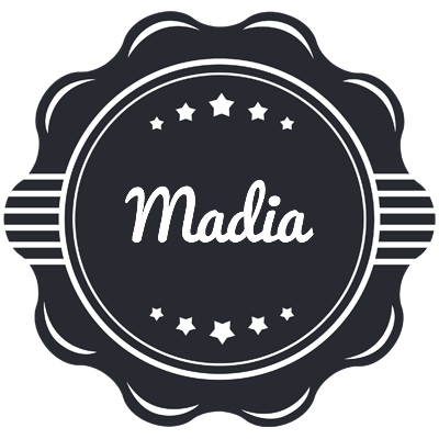 Madia badge logo