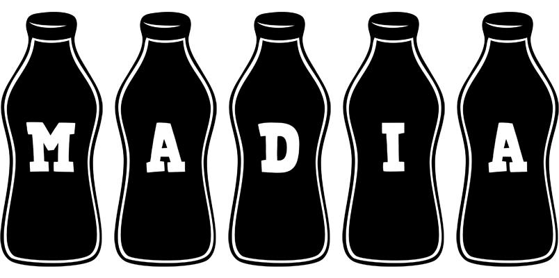 Madia bottle logo