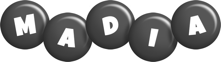 Madia candy-black logo