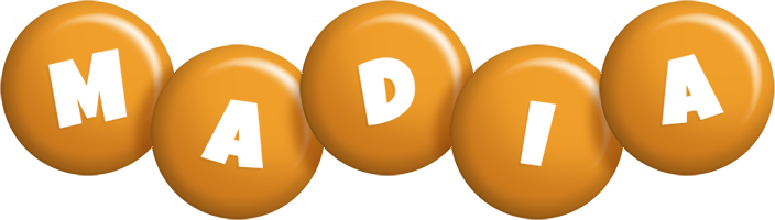Madia candy-orange logo