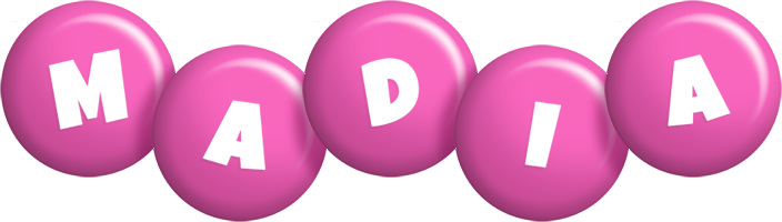 Madia candy-pink logo