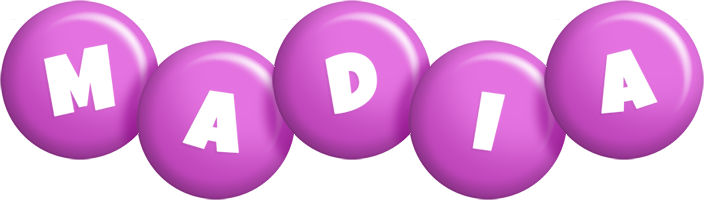 Madia candy-purple logo