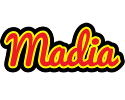 Madia fireman logo