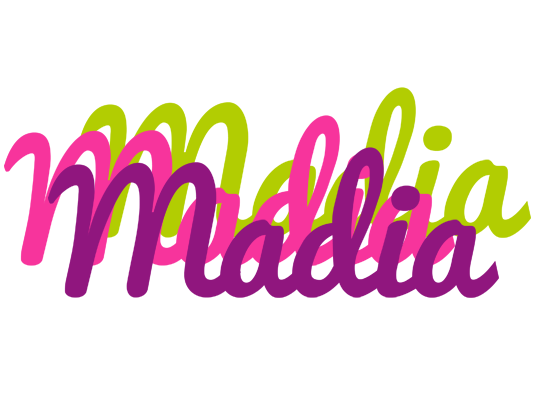 Madia flowers logo