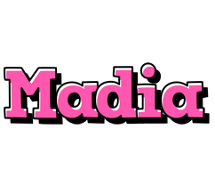 Madia girlish logo