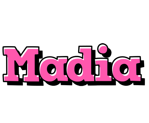 Madia girlish logo