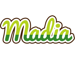 Madia golfing logo