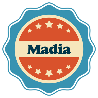 Madia labels logo