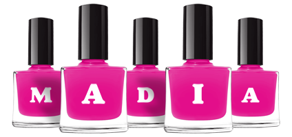 Madia nails logo