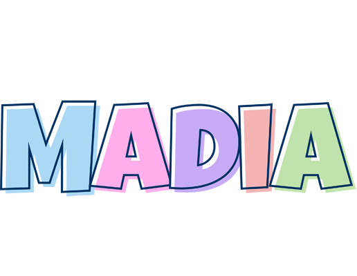 Madia pastel logo