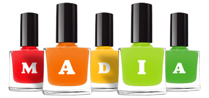 Madia saloon logo