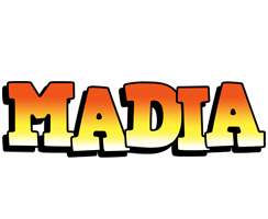 Madia sunset logo