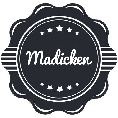 Madicken badge logo