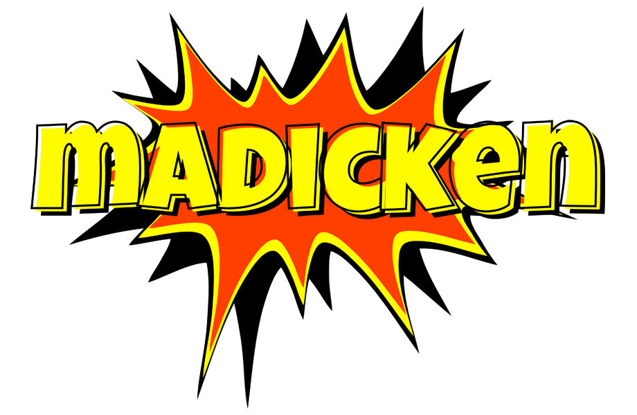 Madicken bazinga logo