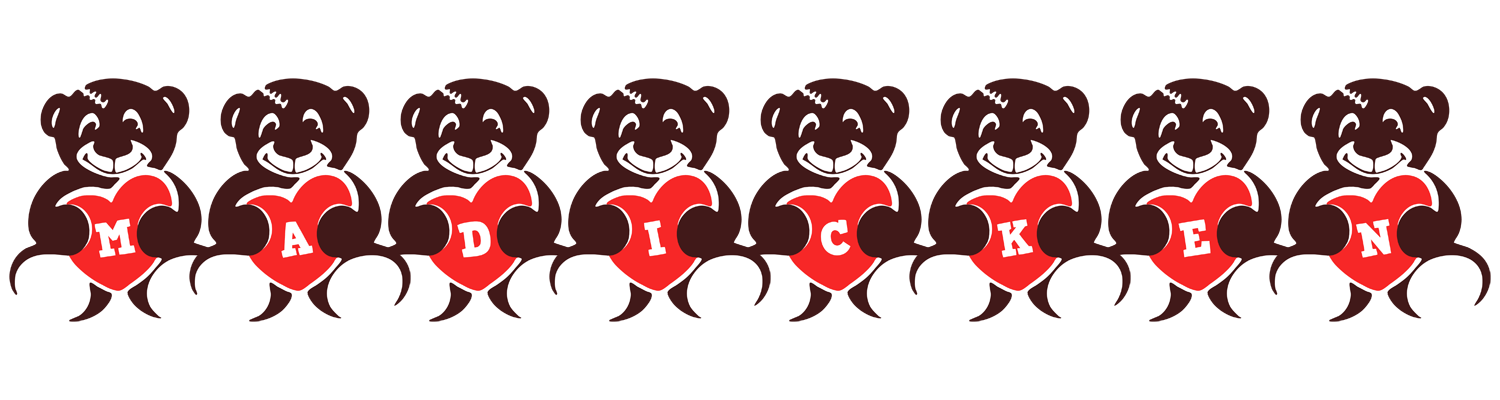 Madicken bear logo