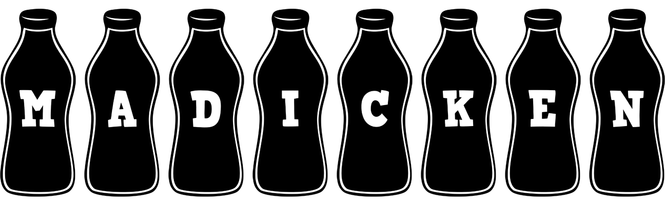 Madicken bottle logo