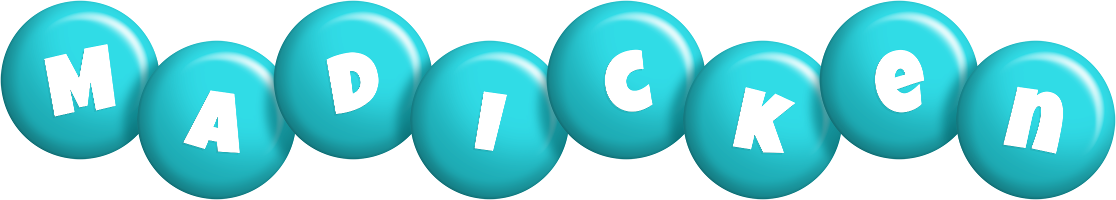 Madicken candy-azur logo