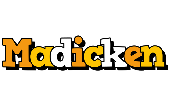 Madicken cartoon logo
