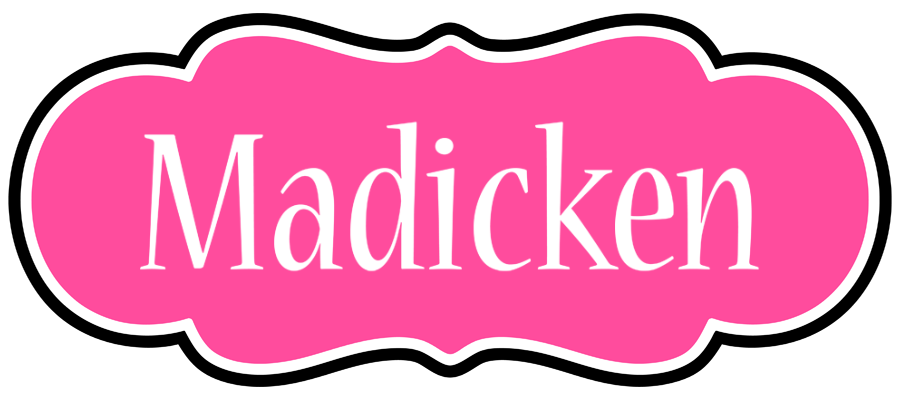 Madicken invitation logo