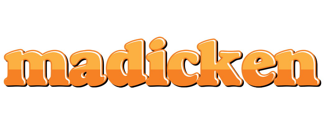 Madicken orange logo