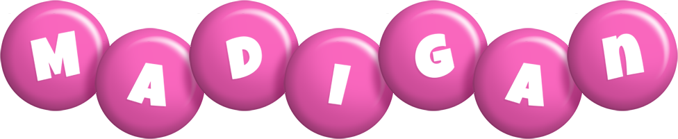 Madigan candy-pink logo