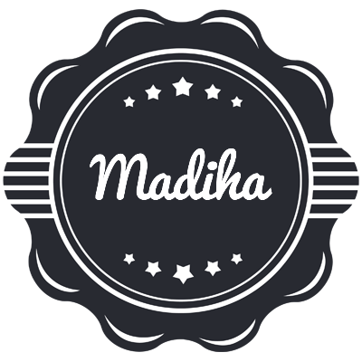 Madiha badge logo