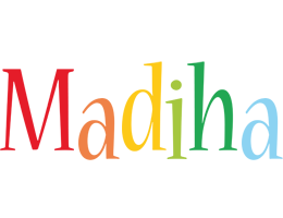 Madiha birthday logo