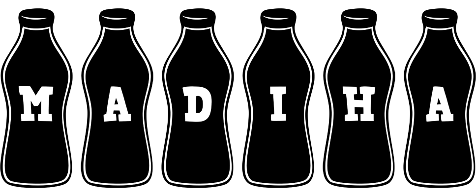 Madiha bottle logo