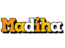 Madiha cartoon logo