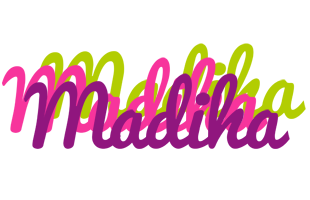 Madiha flowers logo